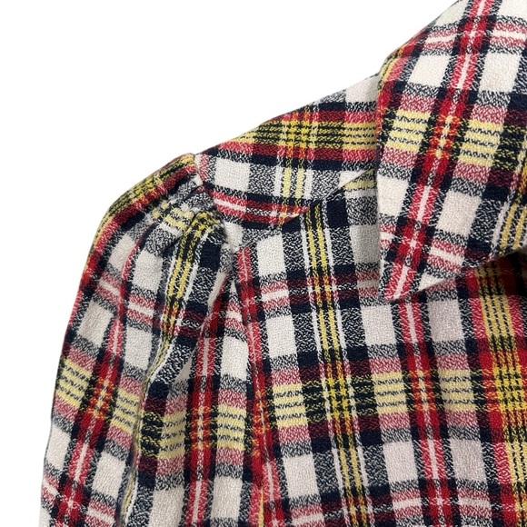 Veronica Beard Corinne Plaid Linen Blend Mini Dress Jacket Size 2 - Picture 5 of 15